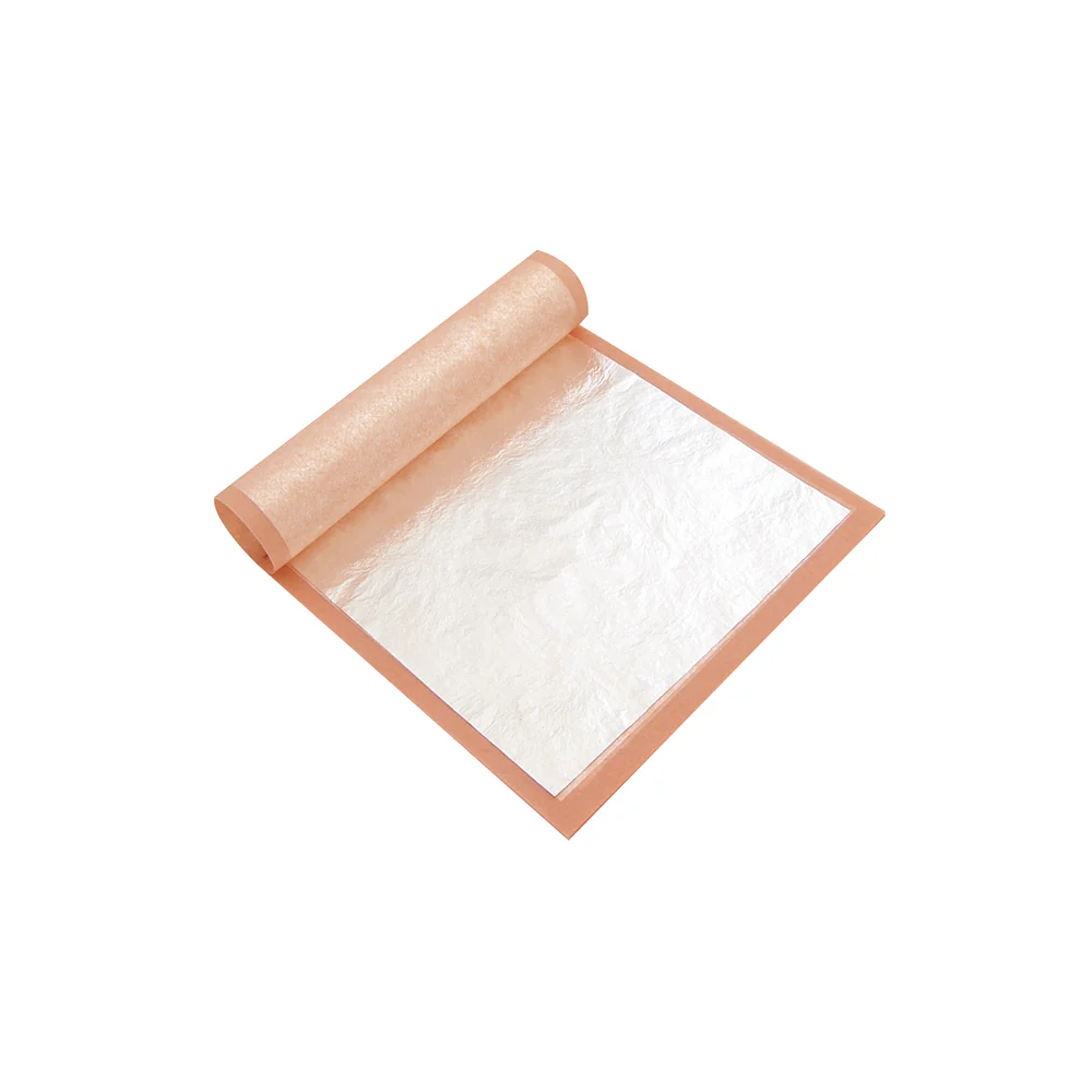 Pavoni söödavad puhtast hõbedast lehed. 25 lehte. Üks leht 80x80mm